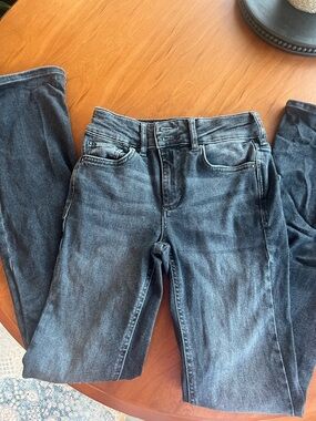 Twenty Women's Straight-Leg Jeans in Faded Dark Blue